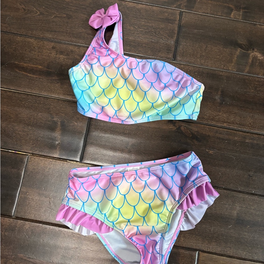 5/$25 Kids Mermaid Scale Swim Set - Multicolor